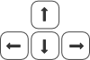 Arrow keys