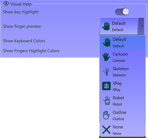 Finger Preview